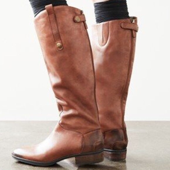 Sam Edelman Womens Penny 2 Wide-Shaft Riding Boot